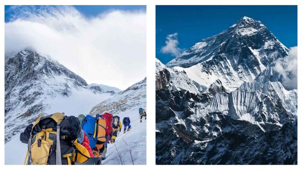 Climbing Mount Everest