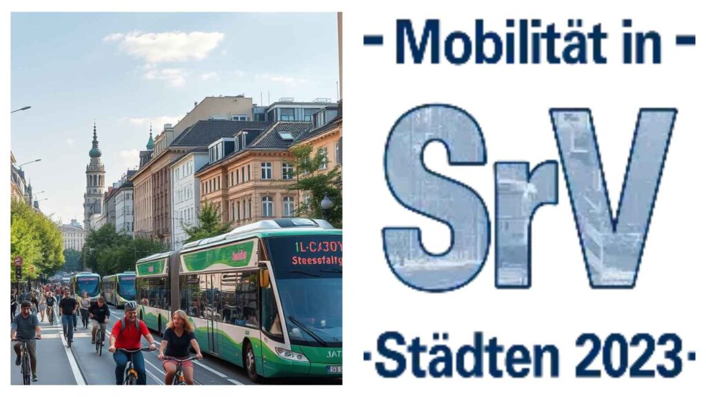 German transportation and Urban mobility survey (SrV 2023)
