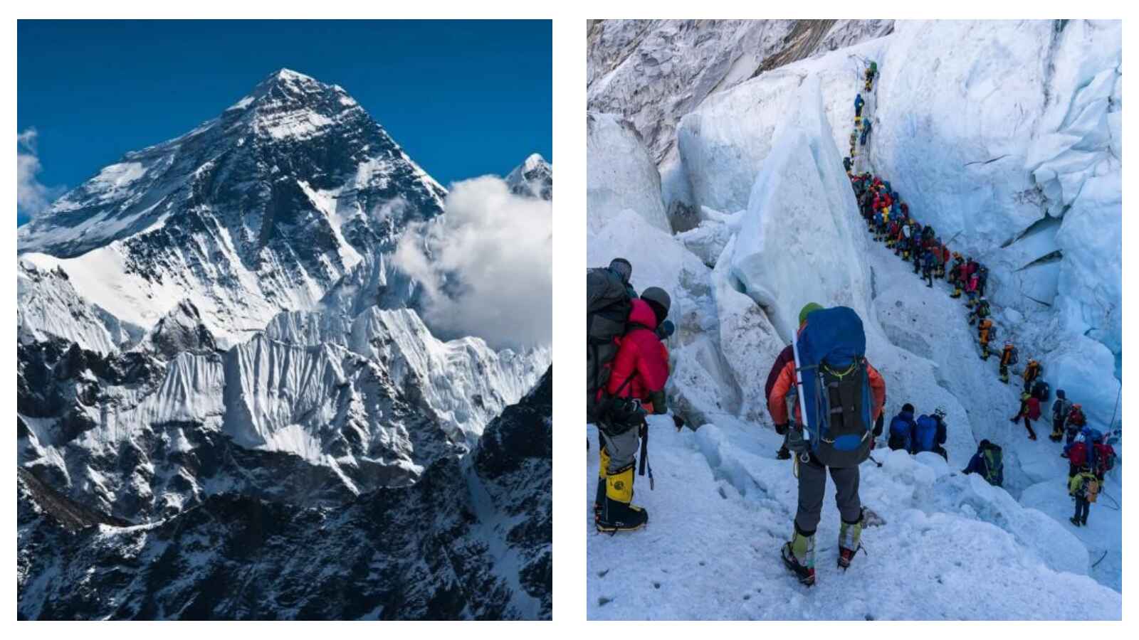 Mount Everest & Hiking queues