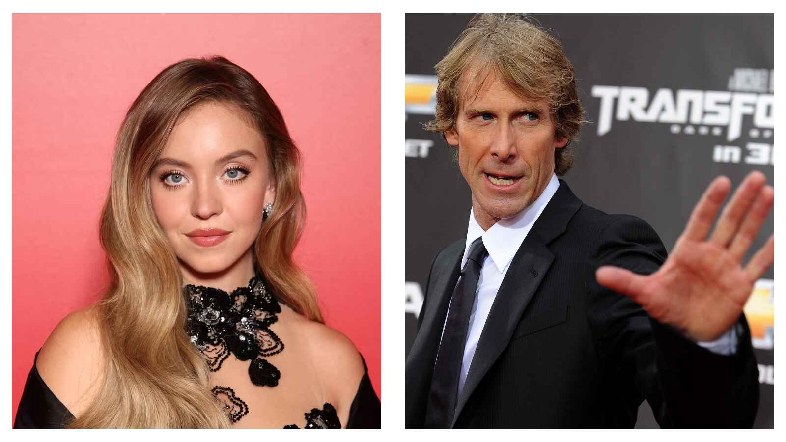 Sydney Sweeney and Michael Bay