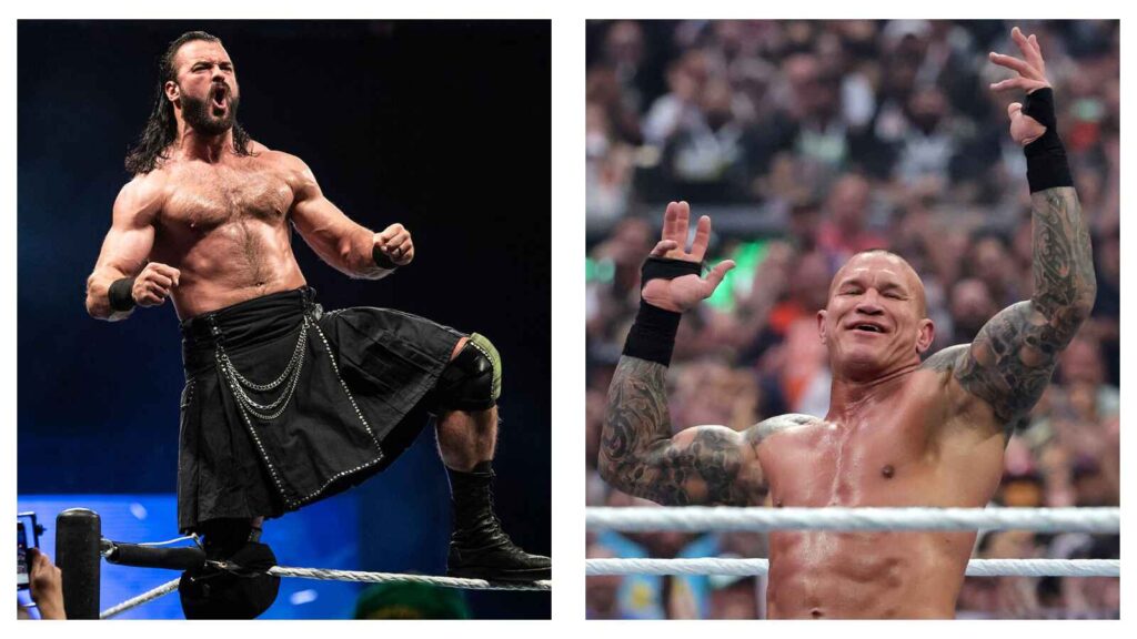 Drew McIntyre and Randy Orton