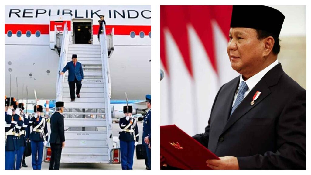 Indonesian President Prabowo Subianto
