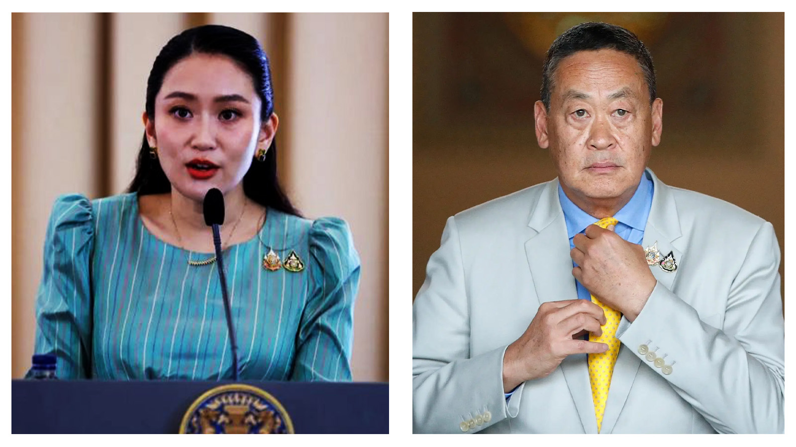 Paetongtarn Shinawatra and Srettha Thavisin