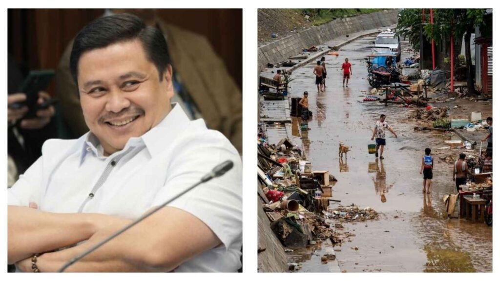 Senator Jinggoy Estrada and Philippines flooding