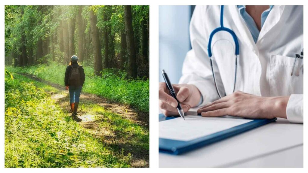 Doctors prescribe walking in nature for healing