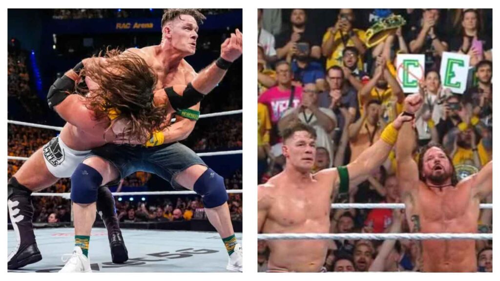 John Cena vs AJ Styles