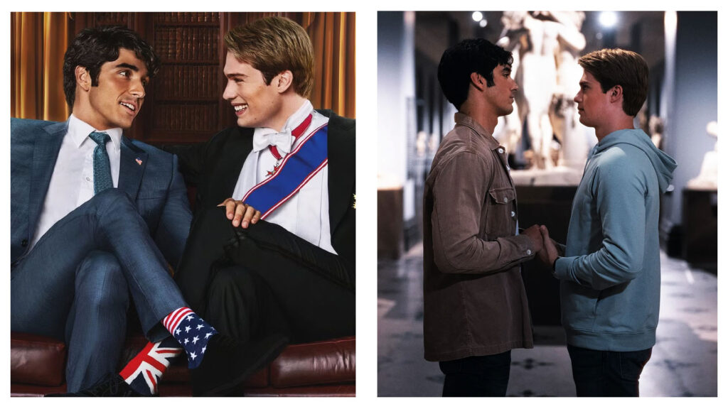 Nicholas Galitzine and Taylor Zakhar Perez - 'Red, White & Royal Blue'