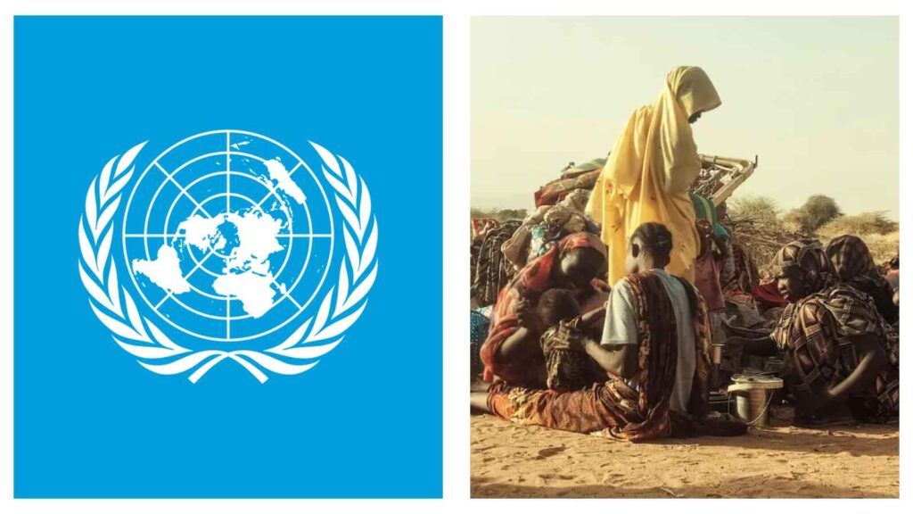 UN and Sudan refugees