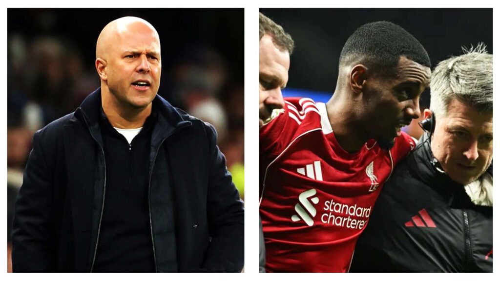 Arne Slot & Alexander Isak