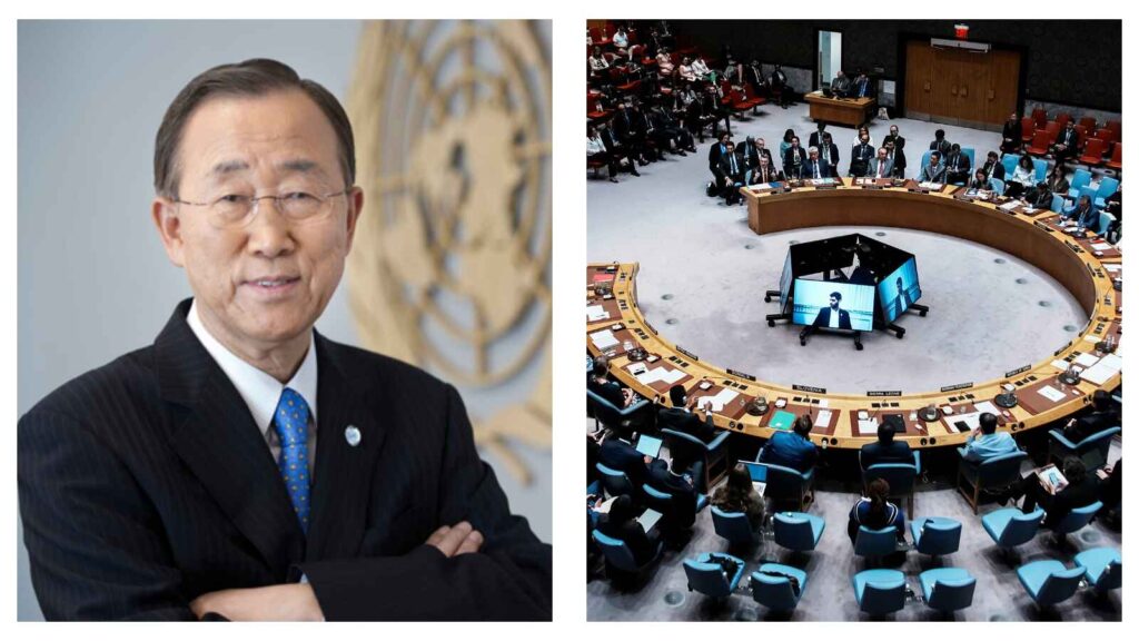 Ban Ki-Moon and United Nations Board