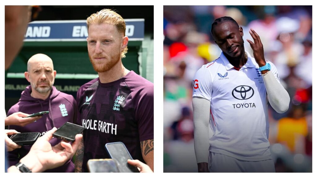 England's Ben Stokes & Jofra Archer
