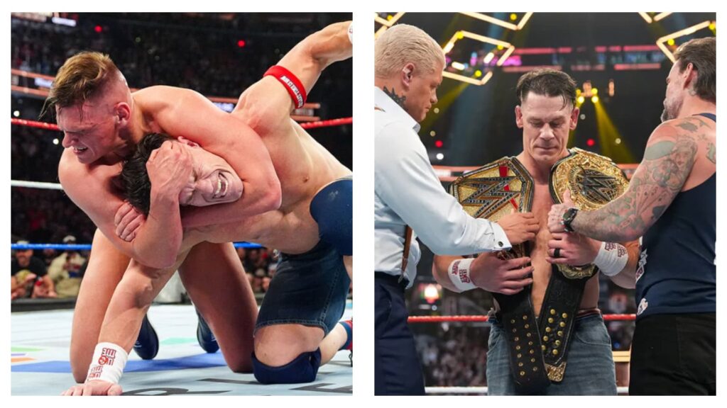Gunther, John Cena, Cody Rhodes & CM Punk