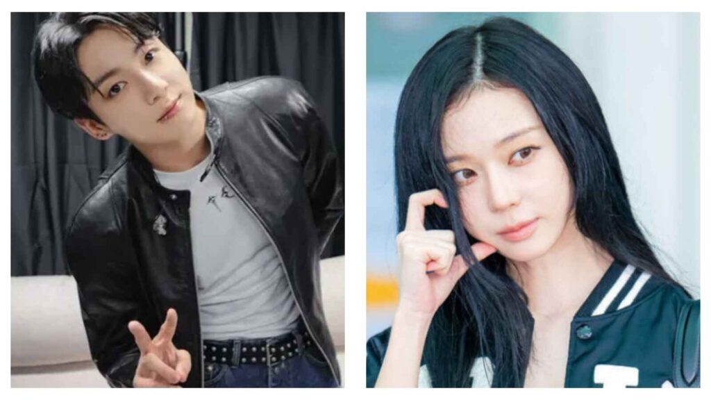 Jungkook (BTS) and Winter (aespa)