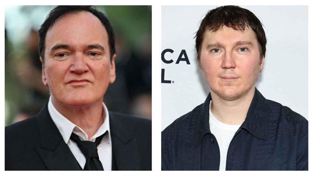 Quentin Tarantino and Paul Deno