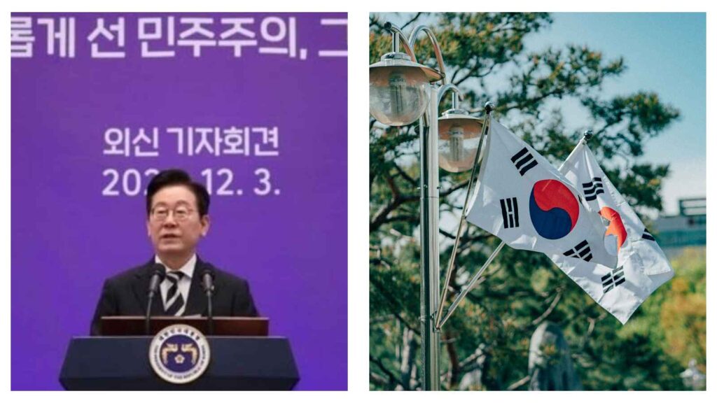 South Korean President Lee Jae Myung