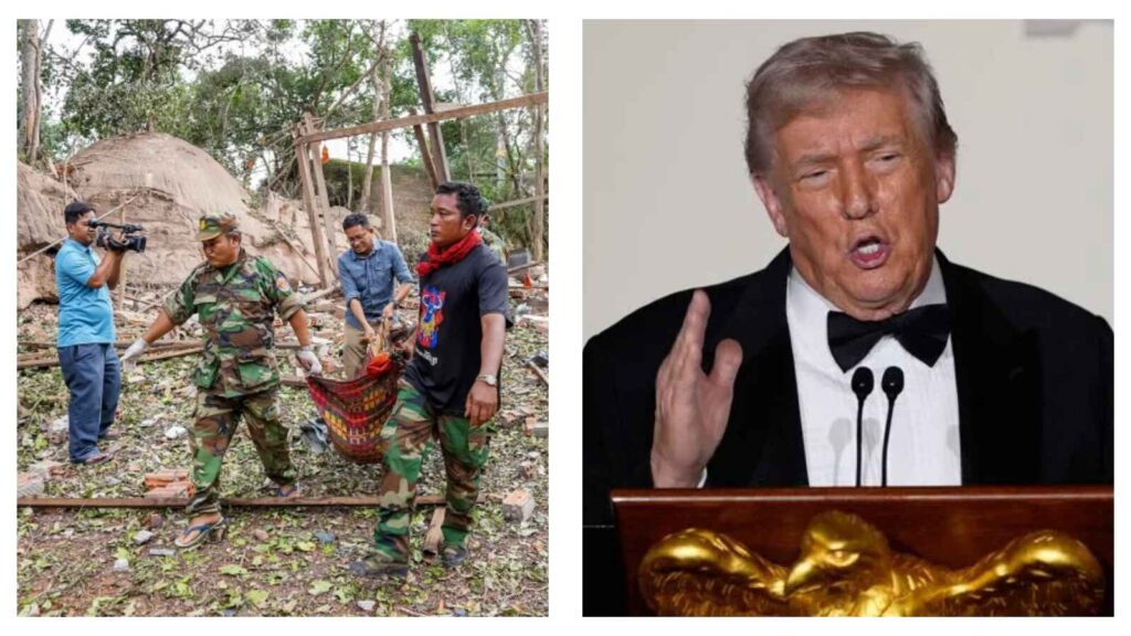Thailand-Cambodia clash and Trump ceasefire