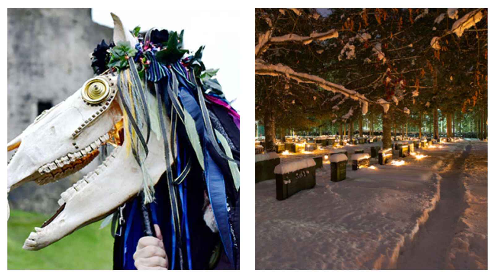 Welsh Mari Lwyd and other Christmas traditions