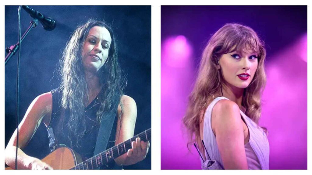Alanis Morissette and Taylor Swift
