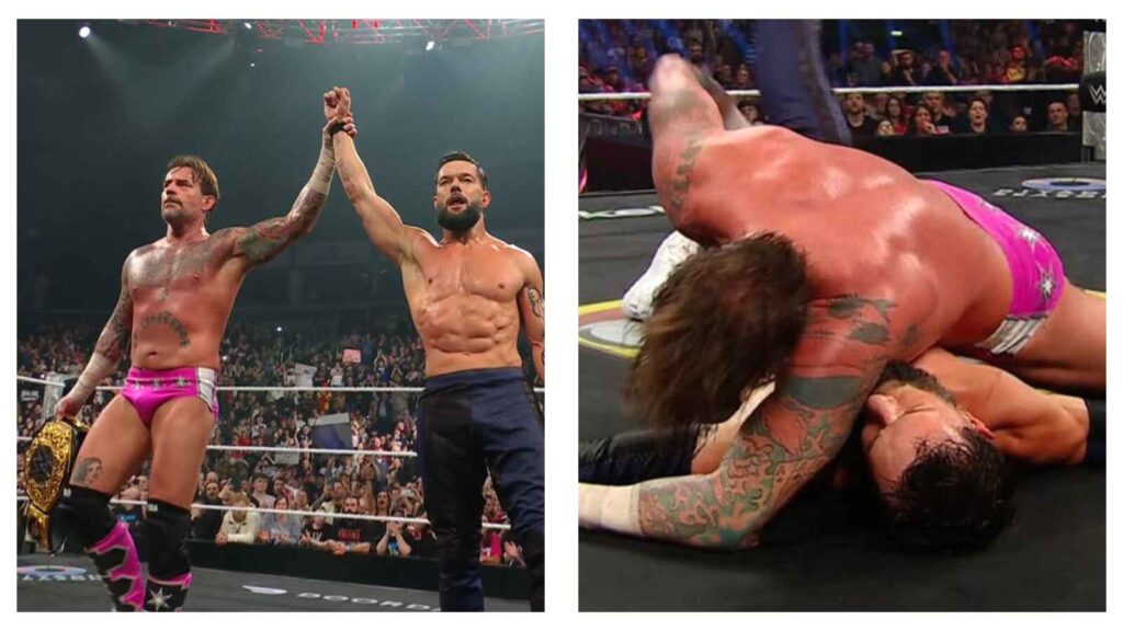 CM Punk and Finn Balor
