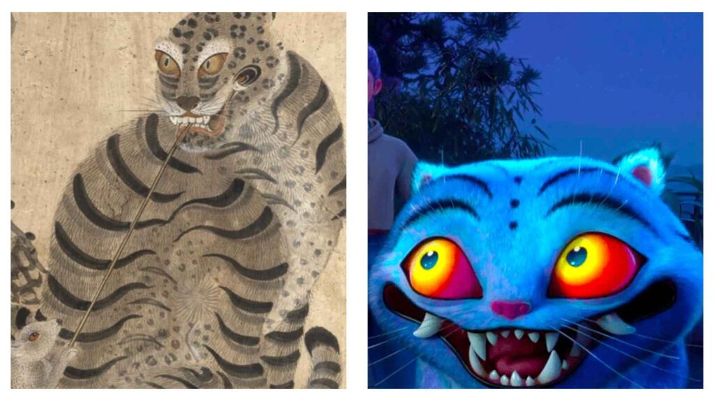 Derpy the Tiger artistic inspiration