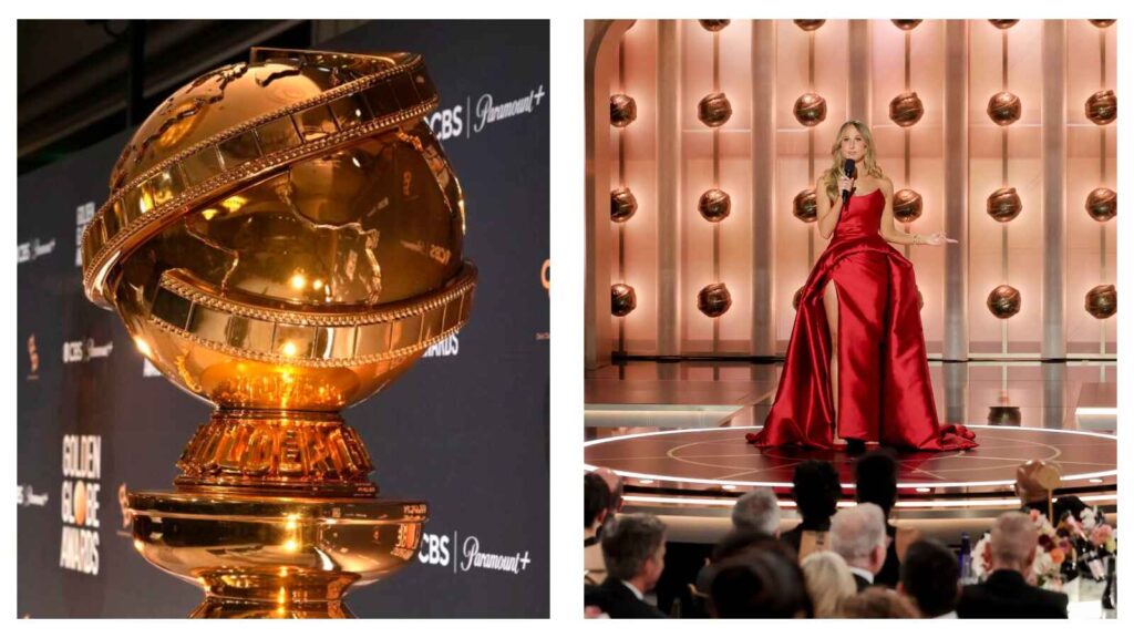 Golden Globe award and host Nikki Glaser