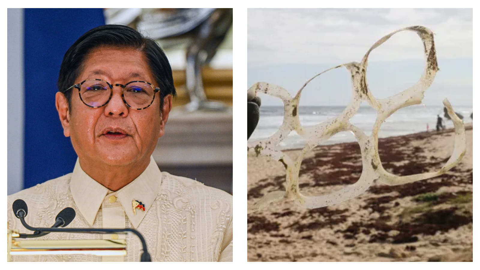 President Ferdinand R. Marcos Jr and plastic pollution