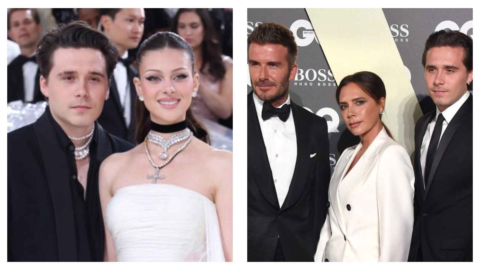 Brooklyn Peltz Beckham and Beckham family