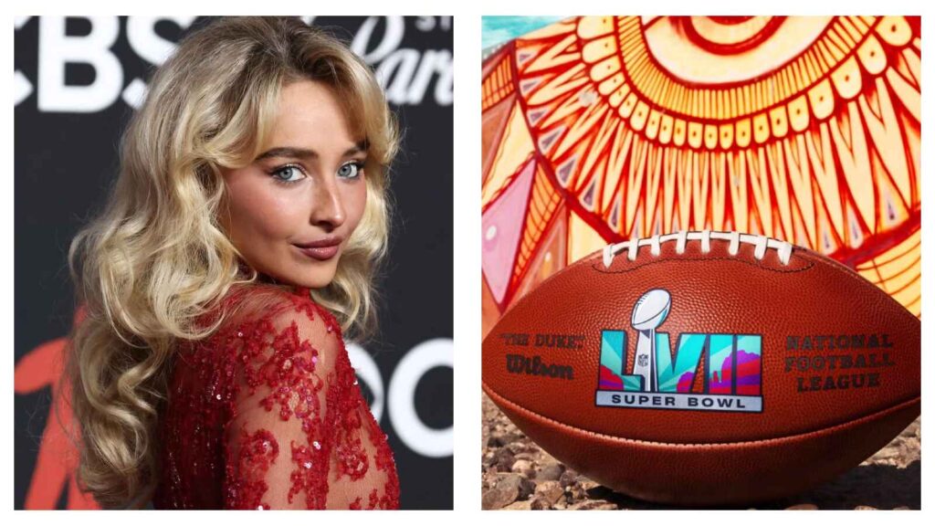 Sabrina Carpenter and Super Bowl