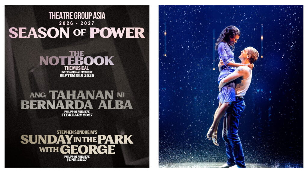 Theatre Group Asia (TGA) and the notebook