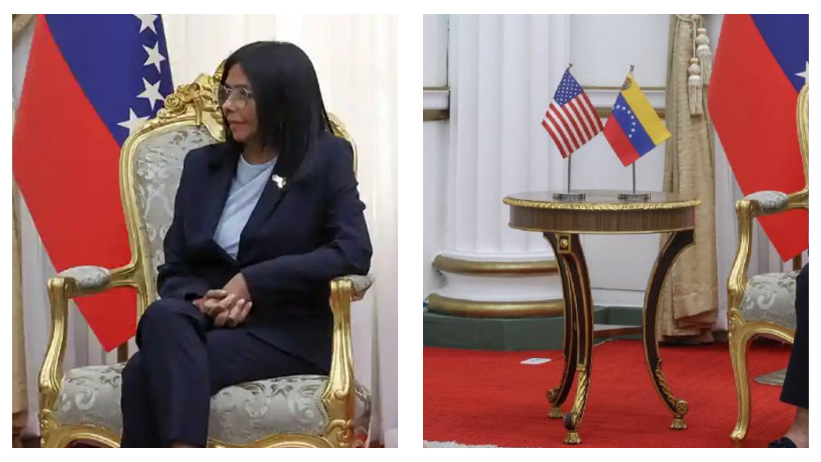 delcy rodriguez and united states