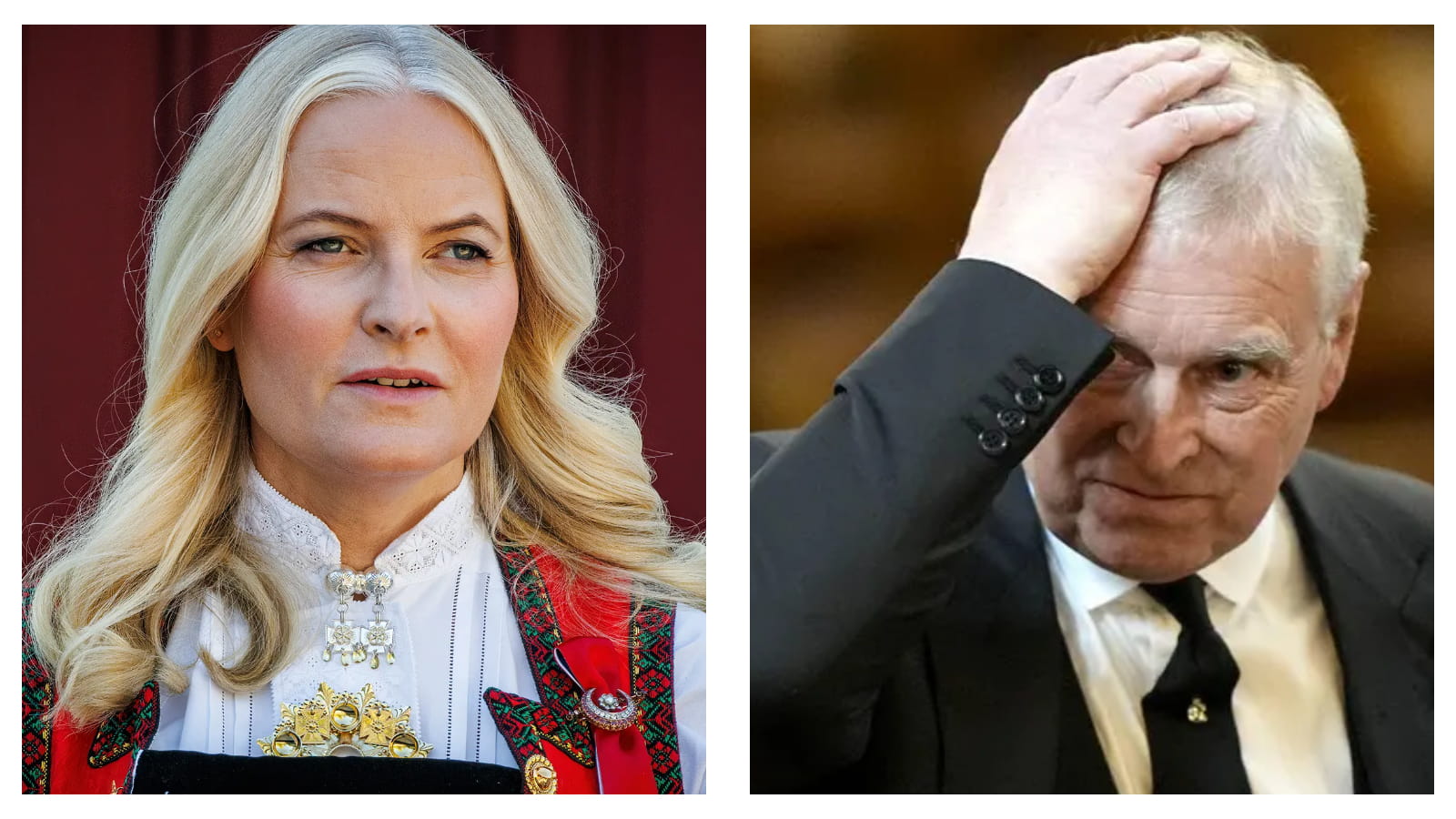 mette-marit and Andrew Mountbatten-Windsor