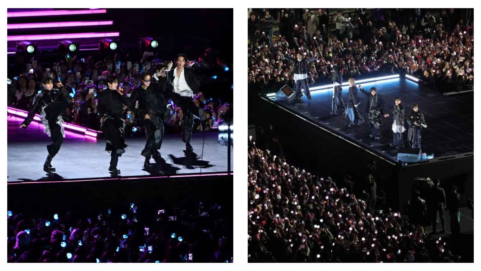 BTS at Seoul concert