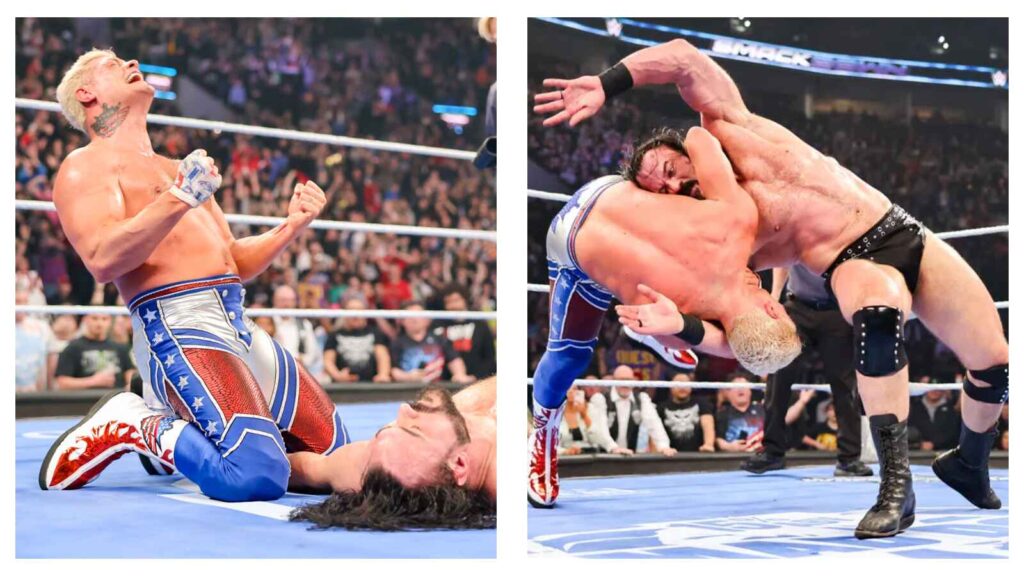 Cody Rhodes and Drew McIntyre