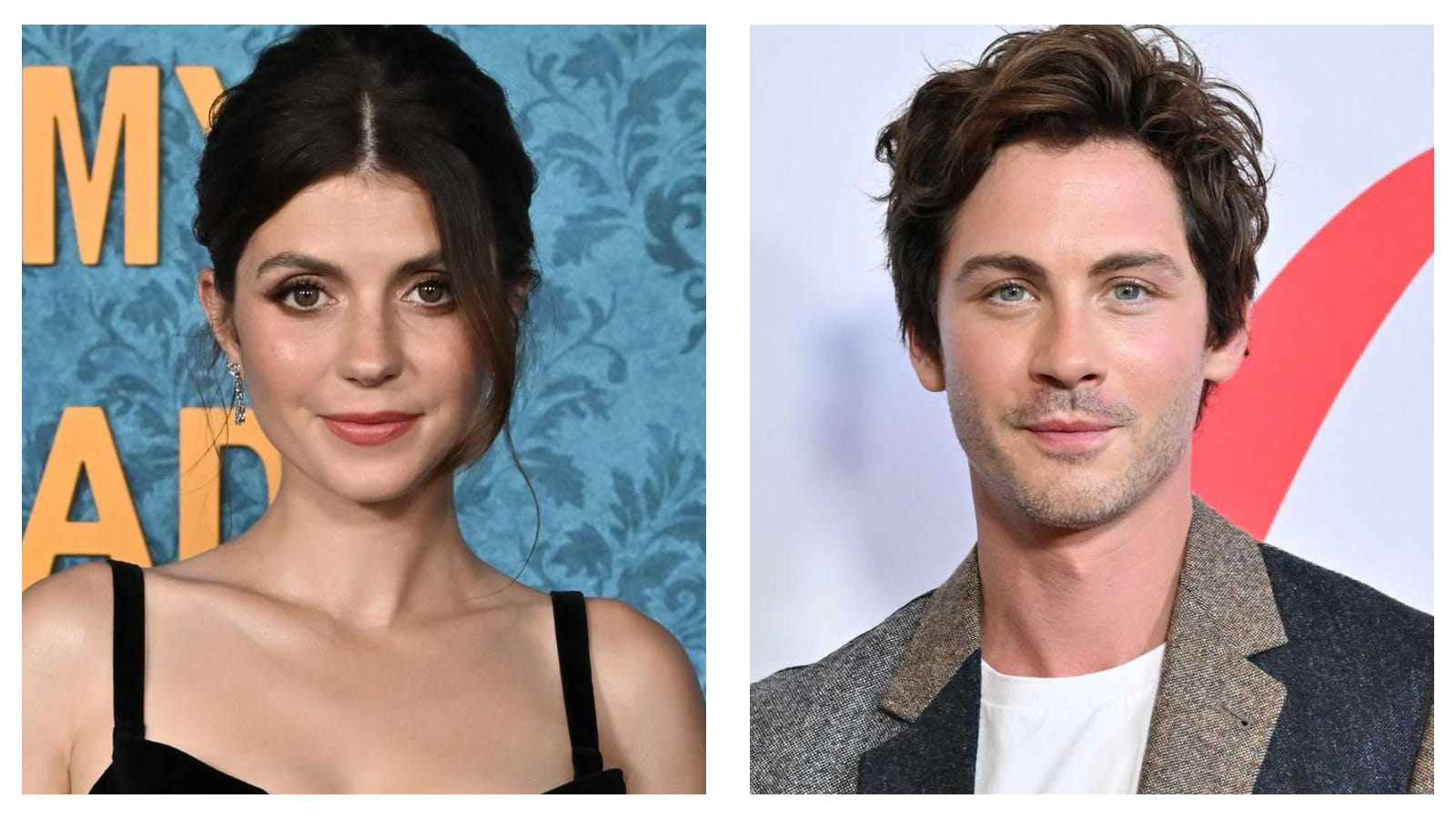 Emily bader and Logan Lerman