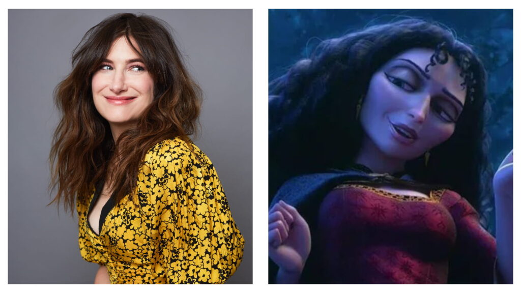 Kathryn Hahn and Mother Gothel tangled