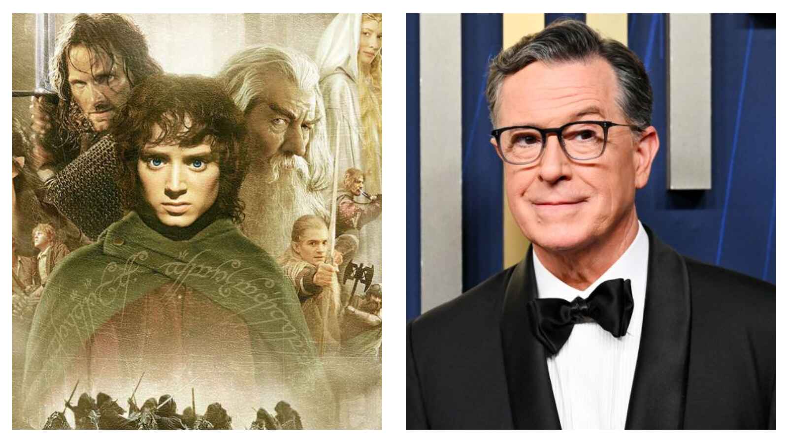 Lord of the Rings and Stephen Colbert