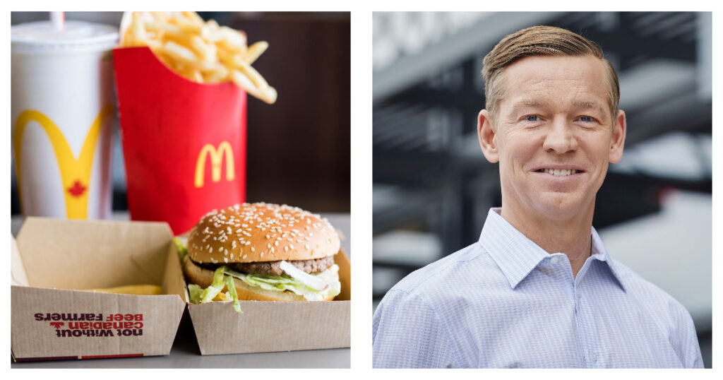 McDonalds and CEO Chris Kempczinski