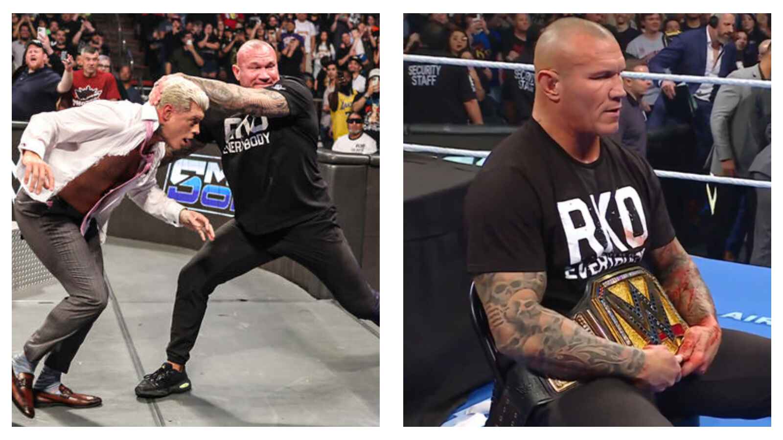 Randy Orton ambushes Cody Rhodes