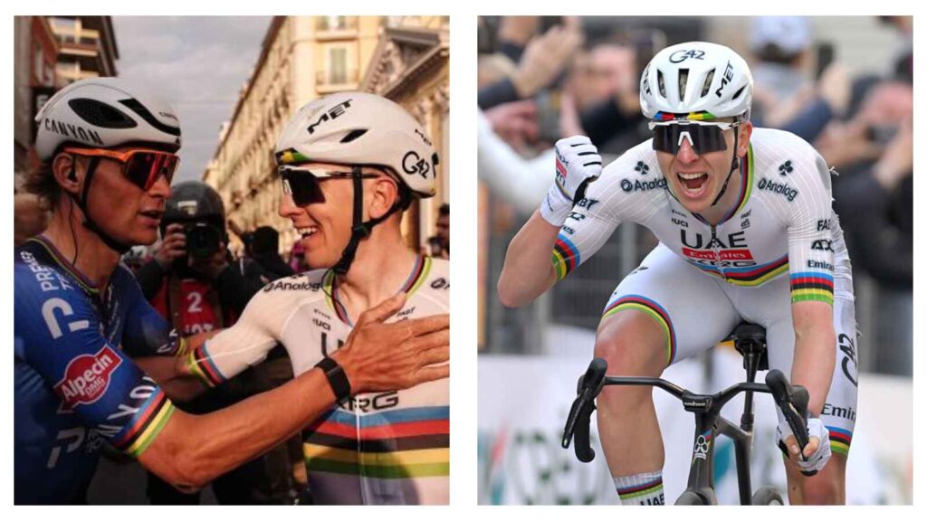 Tadej Pogačar wins Milan-Sanremo crown