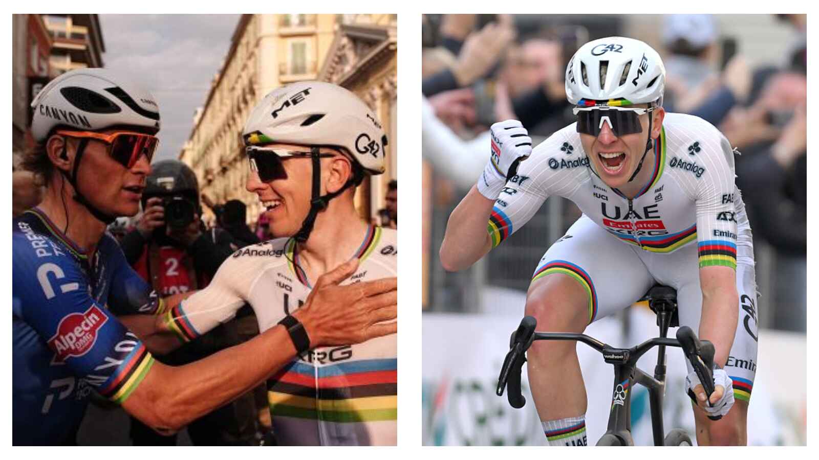 Tadej Pogačar wins Milan-Sanremo crown