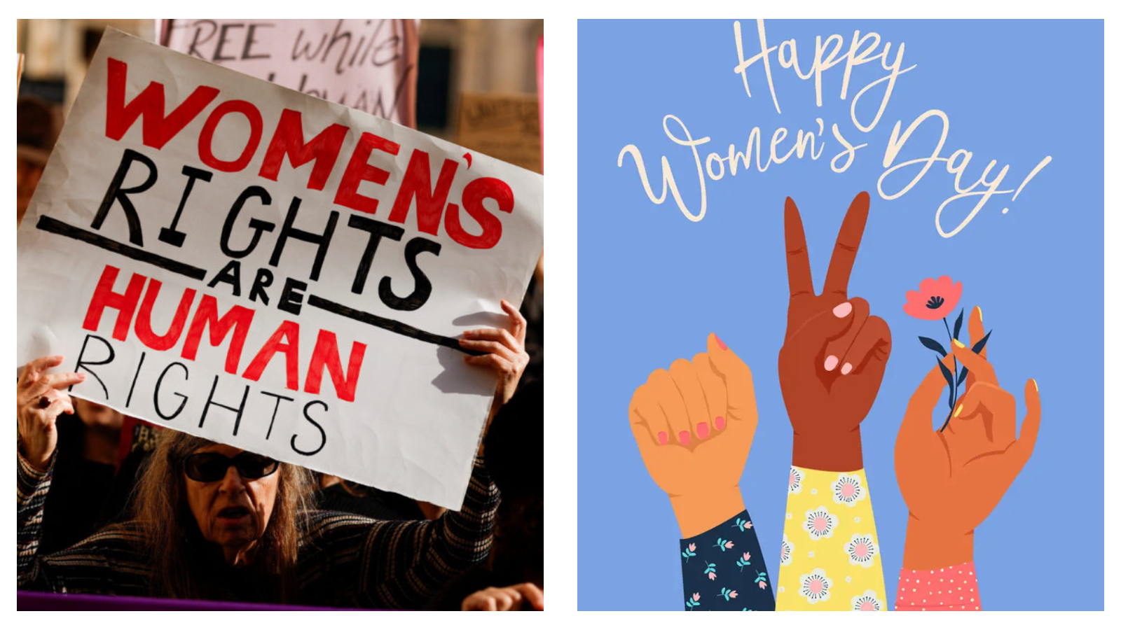 Women celebrated around the world on International Women's Day