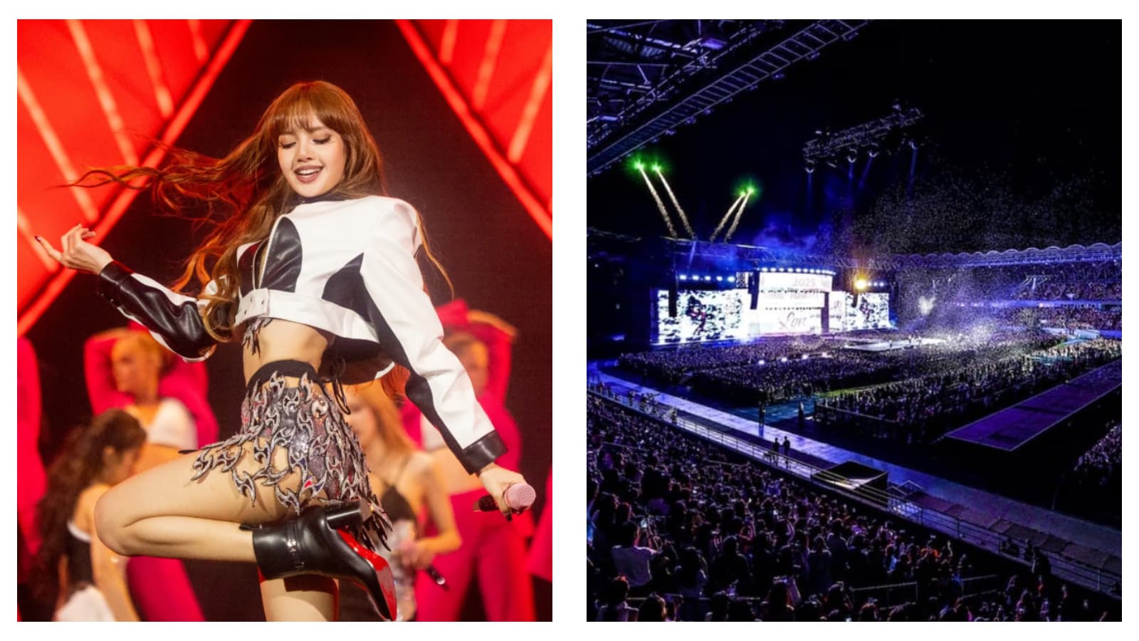 Blackpink's Lisa & K-pop concert