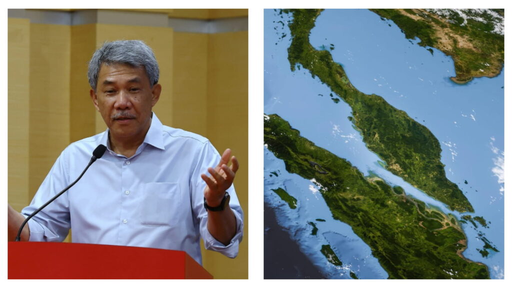 Foreign Affairs Minister Datuk Seri Mohamad Hasan and Strait of Malacca