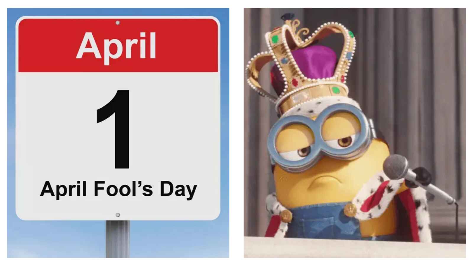 Google Mic drop meme and April 1st