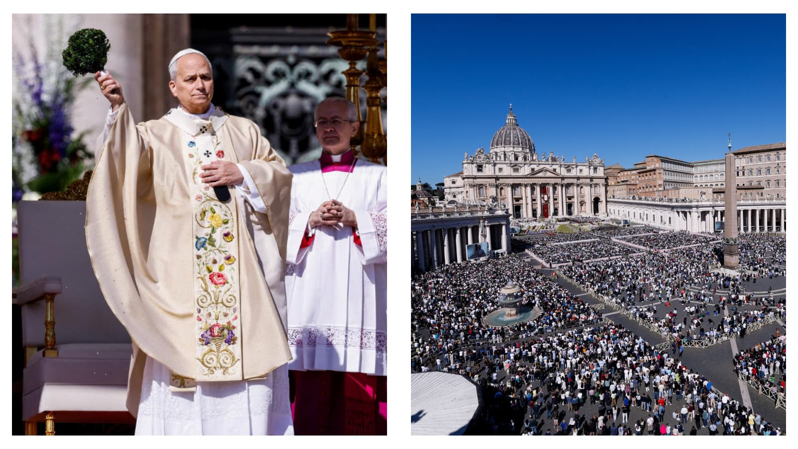 Pope Leo XIV & Saint Peter's Basilica