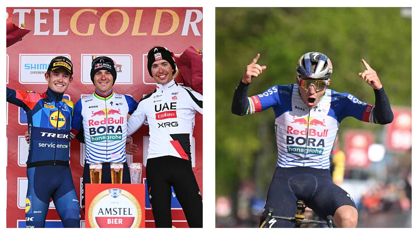 Remco Evenepoel wins Amstel Gold Race