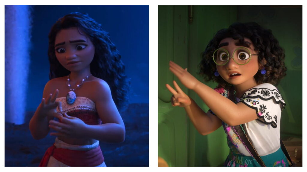 songs in sign language, Moana + Encanto