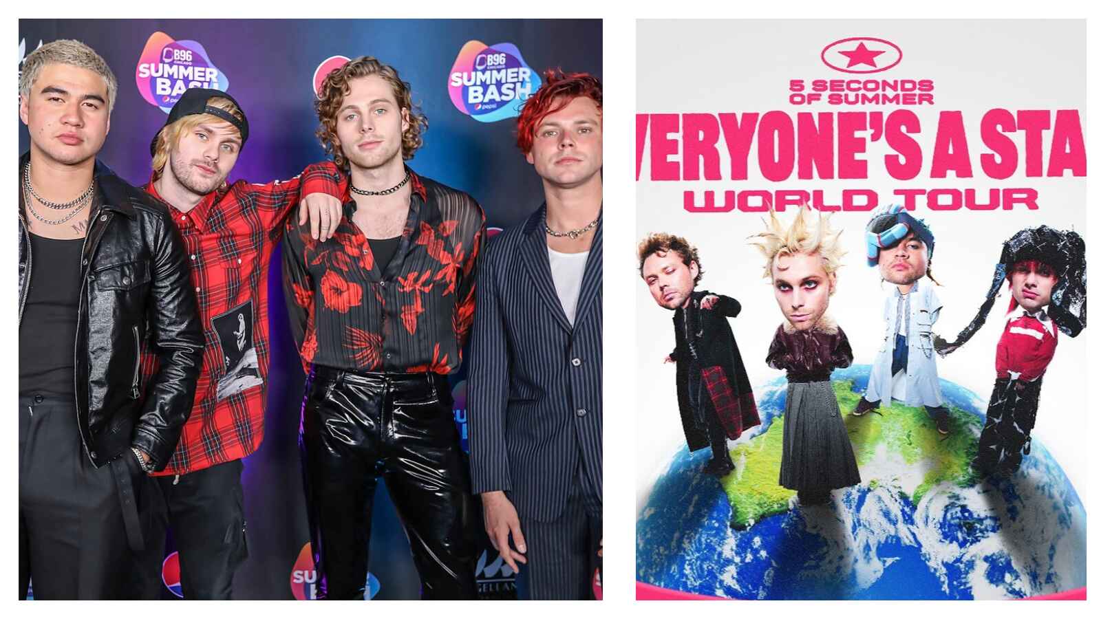 5 Seconds Of Summer world tour