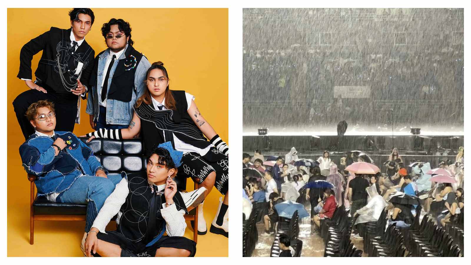 Cup of Joe and rain-filled Philippines Sports Stadium