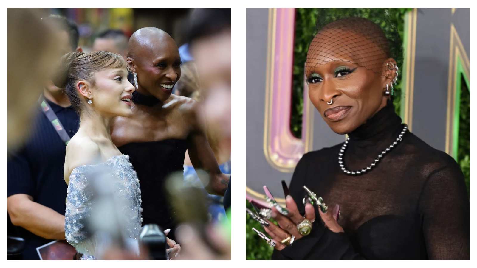 Cynthia Erivo and Ariana Grande